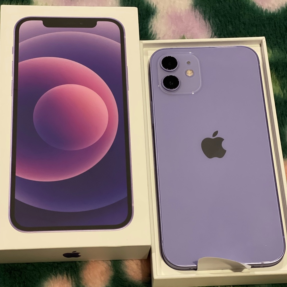 Lilac iPhone 12 new !